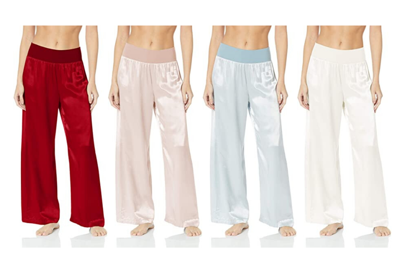 amazon satin pajama pants