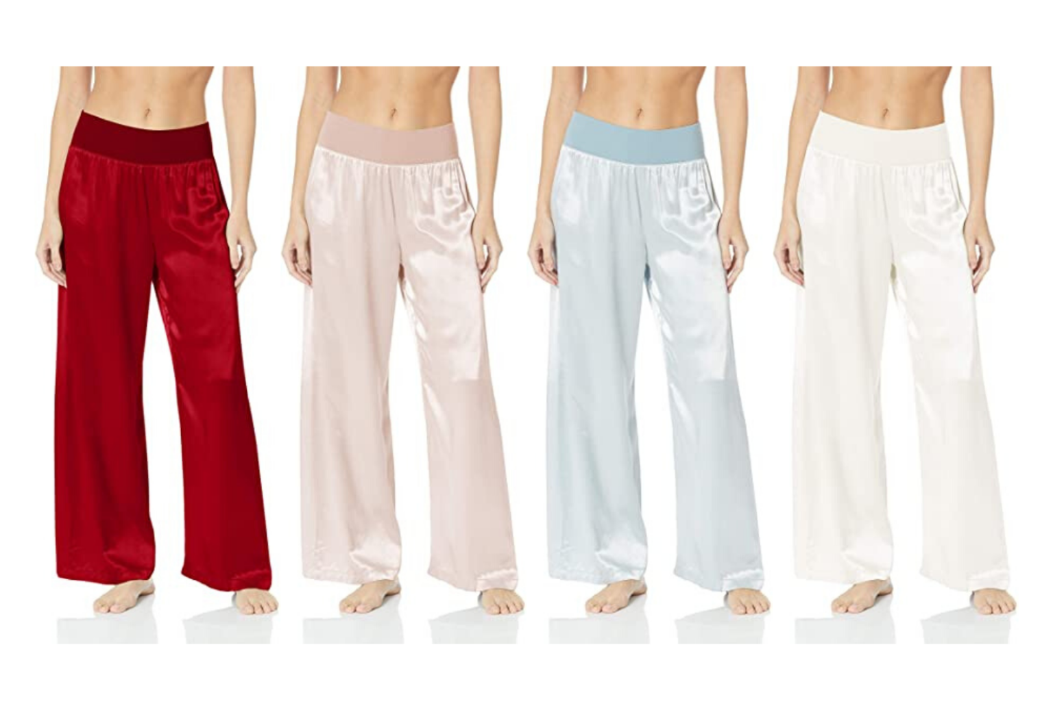 amazon satin pajama pants