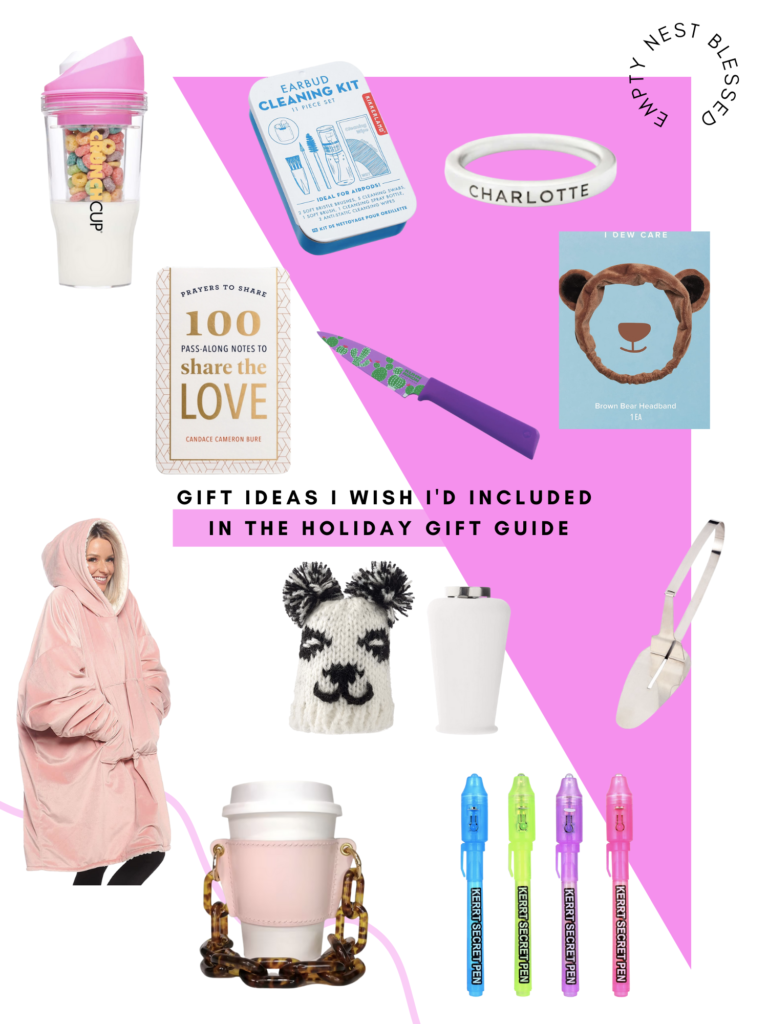 collage of gift ideas