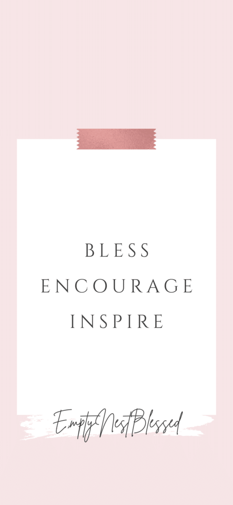 Aesthetic pink iPhone wallpaper with quote bless encourage inspire