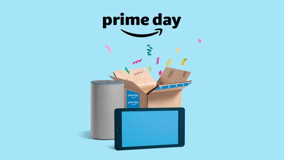 Graphic advertising Amazon Prime Day