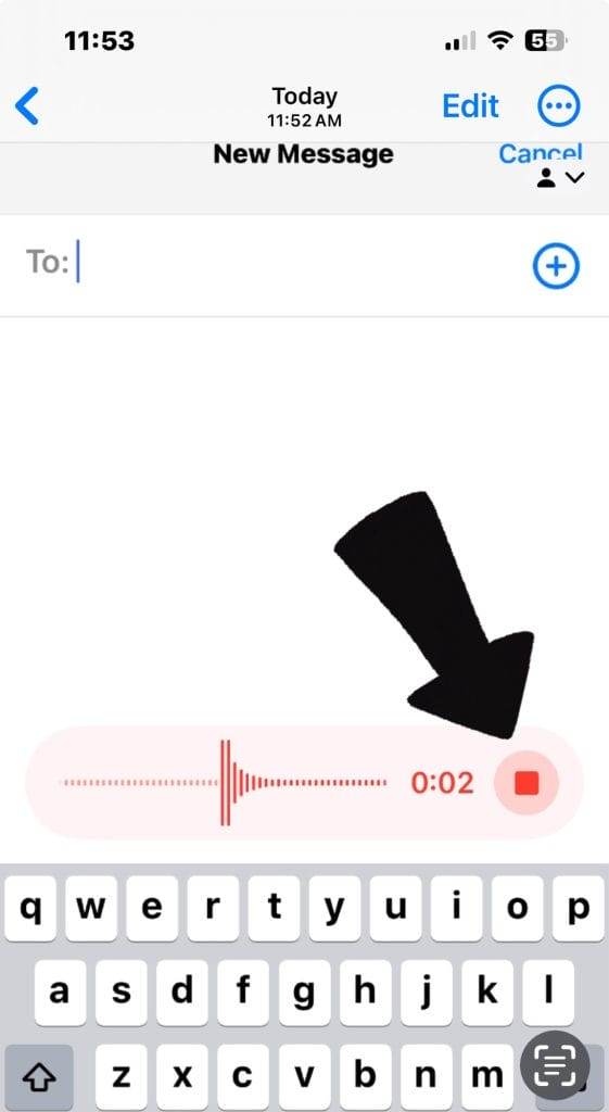 how to send a voice memo on an iphone